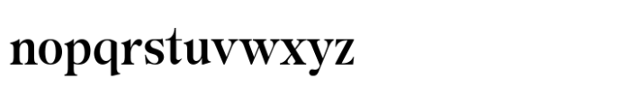 Garam Regular Font LOWERCASE