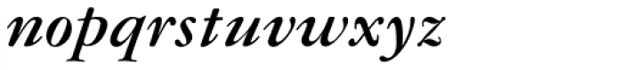 Garamond #3 Pro Bold Italic Font LOWERCASE