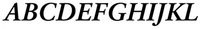 Garamond 96 DT Bold Italic Font UPPERCASE