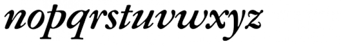 Garamond ATF Text Bold Italic Font LOWERCASE