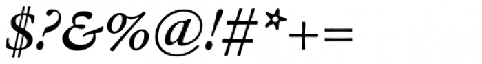 Garamond ATF Text Medium Italic Font OTHER CHARS