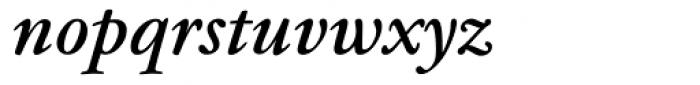 Garamond Classico Bold Italic Font LOWERCASE