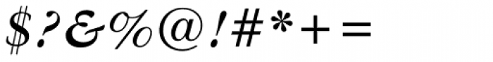 Garamond DT Bold Italic Font OTHER CHARS