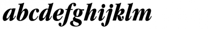 Garamond Nova Pro Condensed Bold Italic Font LOWERCASE