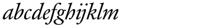 Garamond Nr 2 SB Italic Font LOWERCASE