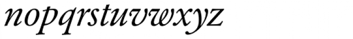 Garamond Nr 2 SB Italic Font LOWERCASE