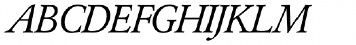 Garamond Nr 2 SH Italic Font UPPERCASE