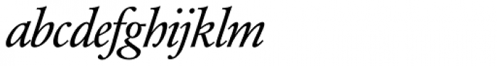 Garamond Nr 2 SH Italic Font LOWERCASE