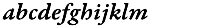 Garamond Premr Pro Caption SemiBold Italic Font LOWERCASE