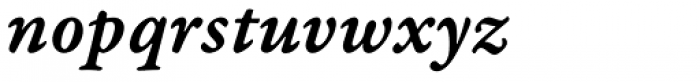 Garamond Premr Pro Caption SemiBold Italic Font LOWERCASE