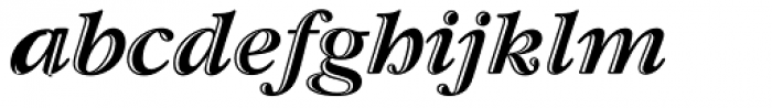 Garamond Std Handtooled Bold Italic Font LOWERCASE