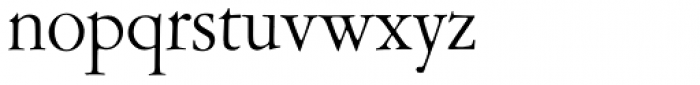 Garamont Amst SH Roman Font LOWERCASE