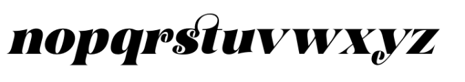 Garden Rosila Italic Font LOWERCASE