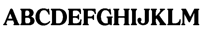 Garden Rostera Regular Font UPPERCASE