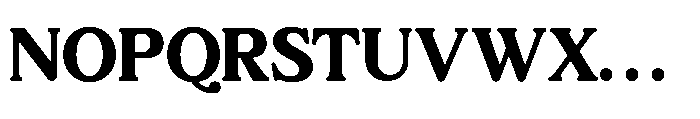 Garden Rostera Regular Font UPPERCASE