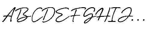 Garden Scrawl Regular Font UPPERCASE