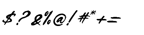 Garden Solland  Regular Font OTHER CHARS