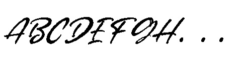 Garden Solland  Regular Font UPPERCASE