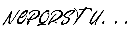 Garden Solland  Regular Font UPPERCASE