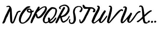 Gardening Italic Font UPPERCASE