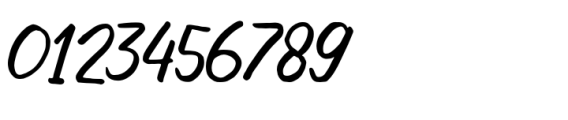 Gardening Regular Font OTHER CHARS