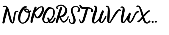 Gardening Regular Font UPPERCASE