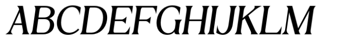 Gardenist Italic Font UPPERCASE