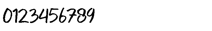 Gardenium Handwriting Font OTHER CHARS
