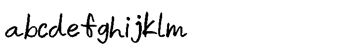 Gardenium Handwriting FONT