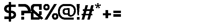 Gardiant Font OTHER CHARS