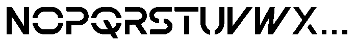 Gardiant Font LOWERCASE