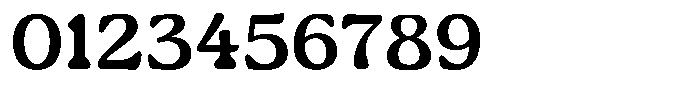 Gardino Bold Font OTHER CHARS