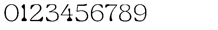 Gardino Light Font OTHER CHARS