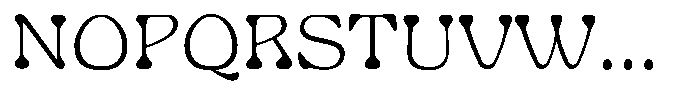 Gardino Light Font UPPERCASE