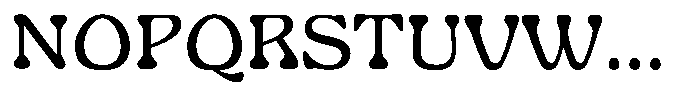 Gardino Medium Font UPPERCASE