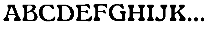 Gardino Semi Bold Font UPPERCASE
