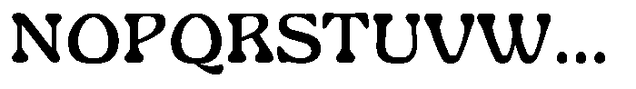 Gardino Semi Bold Font UPPERCASE