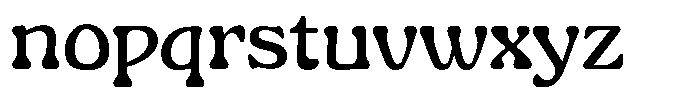 Gardino Semi Bold Font LOWERCASE