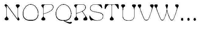 Gardino Thin Font UPPERCASE