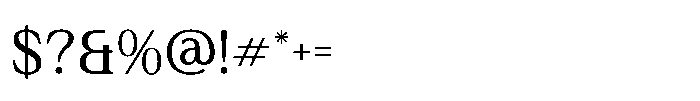 Gardmun Kinsley Regular Font OTHER CHARS