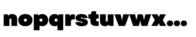 Garet Black Font LOWERCASE
