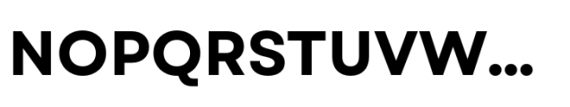 Garet Bold Font UPPERCASE