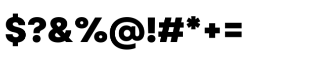Garet Extra Bold Font OTHER CHARS