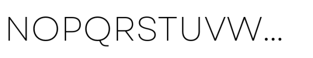 Garet Light Font UPPERCASE