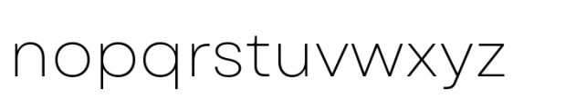 Garet Light Font LOWERCASE