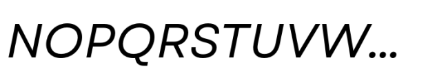 Garet Regular Italic Font UPPERCASE