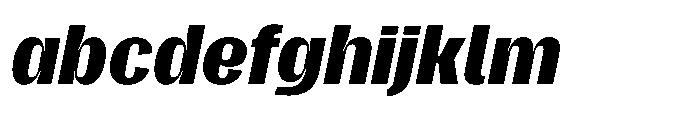 Gargenic Bold Oblique FONT