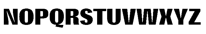 Gargenic Bold Font UPPERCASE