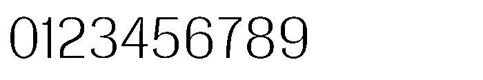 Gargenic Extra Light Font OTHER CHARS