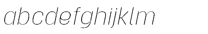 Gargenic Hairline Oblique FONT